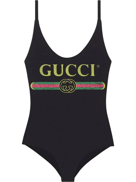 gucci logo print bikini|gucci print logo.